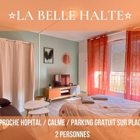 T2 Cosy Proche Hopital + Parking Gratuit Sur Place Auxerre Kültér fotó